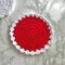 Christmas Edition Crochet Coaster - Handmade 100percent Cotton Holiday Decor product 3
